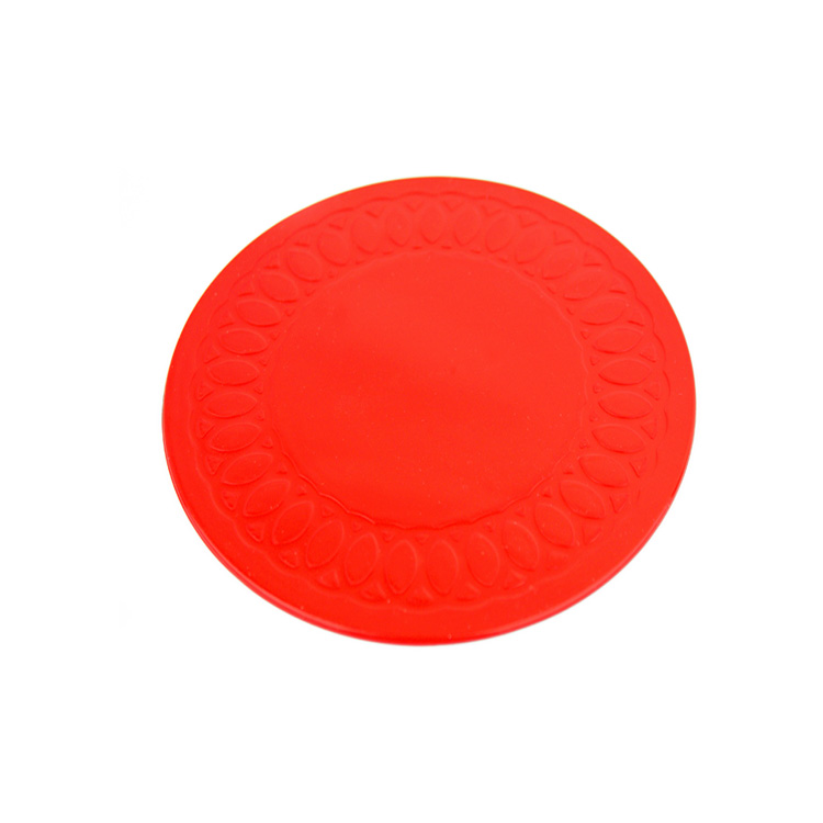 Tenura Anti-Rutsch-Unterlage rund, 14 cm, rot