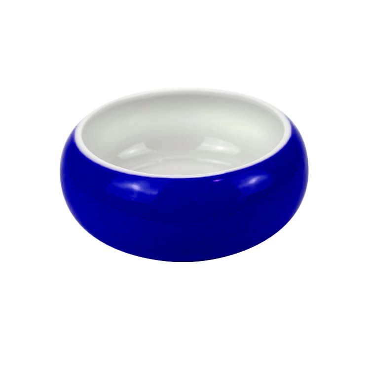 unisonoPLUS Spezial-Schale Porzellan mit Schiebekante hoch, blau